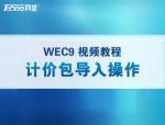 WEC9计价包的导入操作演示视频（配音）.mp4